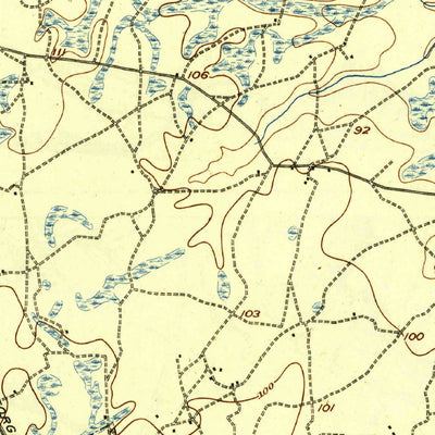 United States Geological Survey Egypt, GA (1919, 62500-Scale) digital map