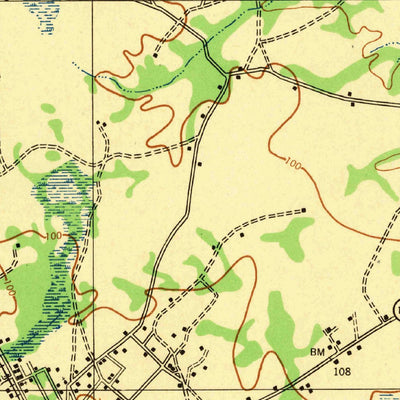 United States Geological Survey Egypt, GA (1943, 62500-Scale) digital map