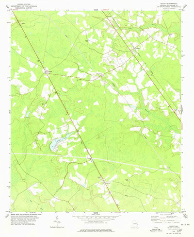 United States Geological Survey Egypt, GA (1978, 24000-Scale) digital map