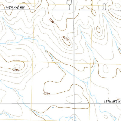 United States Geological Survey Ehler Lake, ND (2020, 24000-Scale) digital map