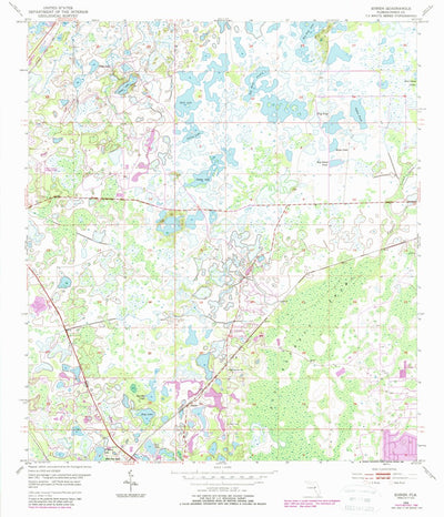 United States Geological Survey Ehren, FL (1954, 24000-Scale) digital map