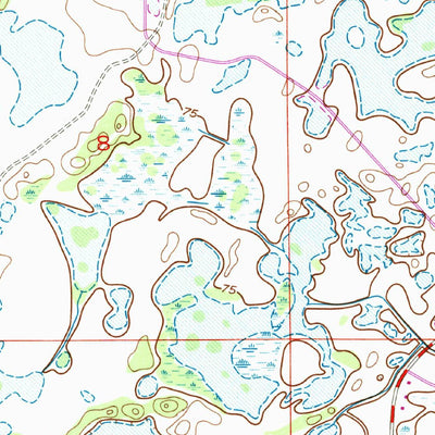 United States Geological Survey Ehren, FL (1954, 24000-Scale) digital map