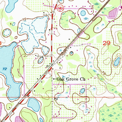 United States Geological Survey Ehren, FL (1954, 24000-Scale) digital map