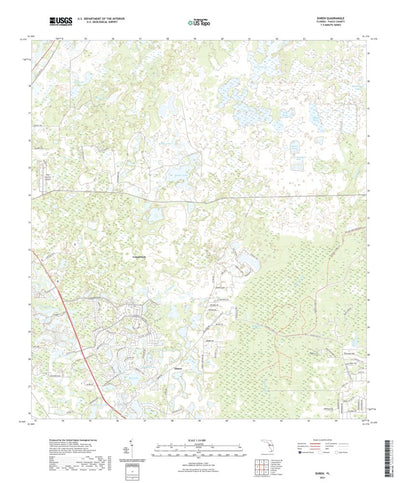 United States Geological Survey Ehren, FL (2021, 24000-Scale) digital map