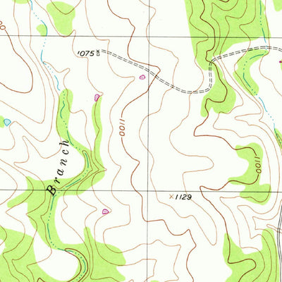 United States Geological Survey Eidson Lake, TX (1956, 24000-Scale) digital map