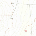 United States Geological Survey Eighteenmile Hill, NM (1967, 24000-Scale) digital map