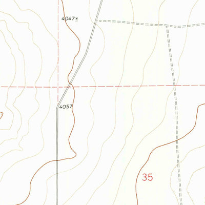 United States Geological Survey Eighteenmile Hill, NM (1967, 24000-Scale) digital map