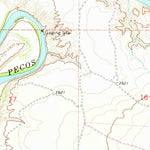 United States Geological Survey Eighteenmile Hill, NM (1967, 24000-Scale) digital map