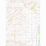 United States Geological Survey Eightmile Creek, MT (1988, 24000-Scale) digital map