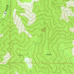United States Geological Survey Eightmile Mountain, ID (1972, 24000-Scale) digital map