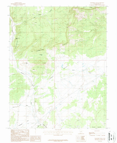 United States Geological Survey Eightmile Pass, UT (1987, 24000-Scale) digital map