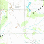 United States Geological Survey Eightmile Pass, UT (1987, 24000-Scale) digital map