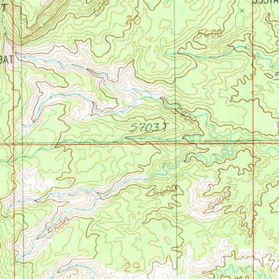 United States Geological Survey Eightmile Pass, UT (1987, 24000-Scale) digital map