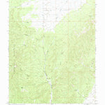 United States Geological Survey Eightmile Spring, UT (1972, 24000-Scale) digital map