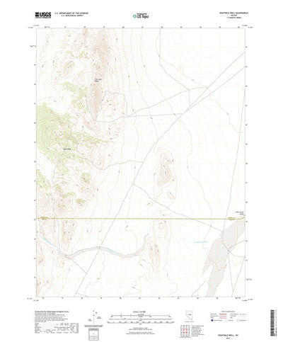 United States Geological Survey Eightmile Well, NV (2021, 24000-Scale) digital map