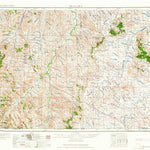 United States Geological Survey Ekalaka, MT-SD-ND-WY (1965, 250000-Scale) digital map