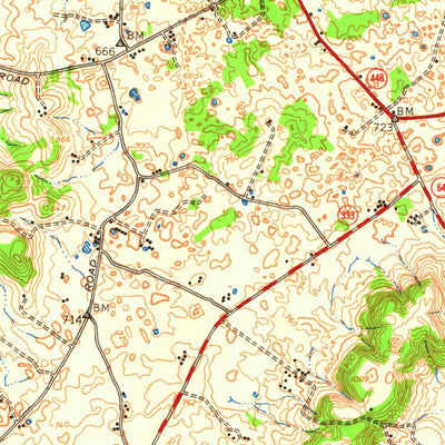 United States Geological Survey Ekron, KY-IN (1947, 62500-Scale) digital map