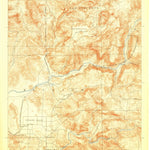 United States Geological Survey El Cajon, CA (1901, 62500-Scale) digital map
