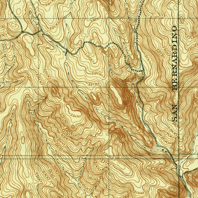United States Geological Survey El Cajon, CA (1903, 62500-Scale) digital map