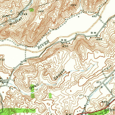 United States Geological Survey El Cajon, CA (1939, 62500-Scale) digital map