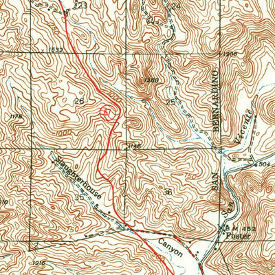 United States Geological Survey El Cajon, CA (1939, 62500-Scale) digital map