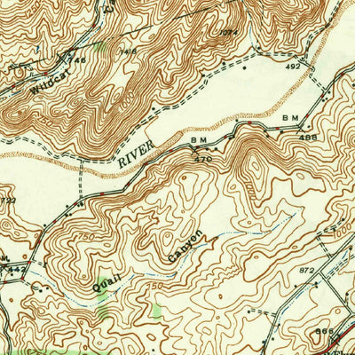 United States Geological Survey El Cajon, CA (1947, 62500-Scale) digital map