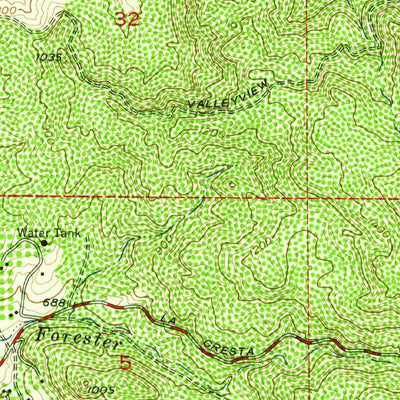 United States Geological Survey El Cajon, CA (1955, 24000-Scale) digital map