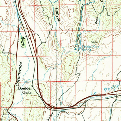 United States Geological Survey El Cajon, CA (1979, 100000-Scale) digital map
