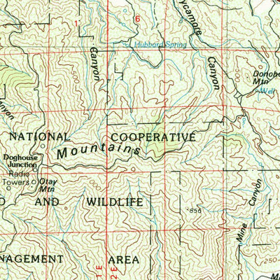 United States Geological Survey El Cajon, CA (1979, 100000-Scale) digital map