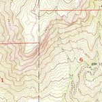 United States Geological Survey El Cajon Mountain, CA (1955, 24000-Scale) digital map