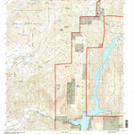 United States Geological Survey El Cajon Mountain, CA (1997, 24000-Scale) digital map