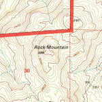 United States Geological Survey El Cajon Mountain, CA (1997, 24000-Scale) digital map