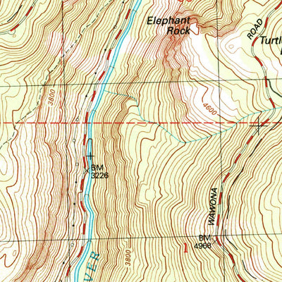 United States Geological Survey El Capitan, CA (1990, 24000-Scale) digital map