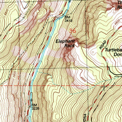 United States Geological Survey El Capitan, CA (1997, 24000-Scale) digital map