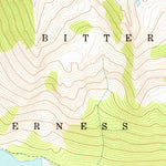 United States Geological Survey El Capitan, MT-ID (1964, 24000-Scale) digital map
