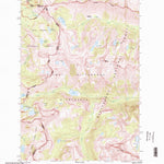 United States Geological Survey El Capitan, MT-ID (1998, 24000-Scale) digital map