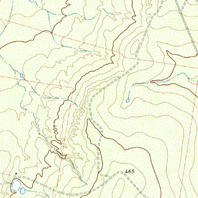 United States Geological Survey El Chapote Creek, TX (1972, 24000-Scale) digital map
