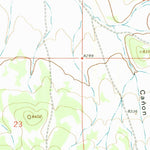 United States Geological Survey El Dado Mesa, NM (1961, 24000-Scale) digital map