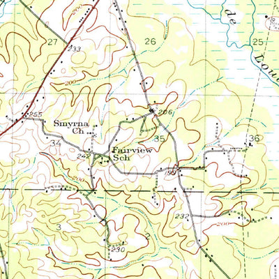 United States Geological Survey El Dorado, AR-LA (1951, 62500-Scale) digital map