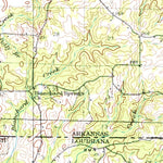 United States Geological Survey El Dorado, AR-LA (1951, 62500-Scale) digital map