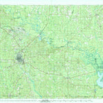 United States Geological Survey El Dorado, AR-LA (1985, 100000-Scale) digital map