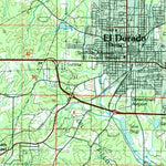 United States Geological Survey El Dorado, AR-LA (1985, 100000-Scale) digital map