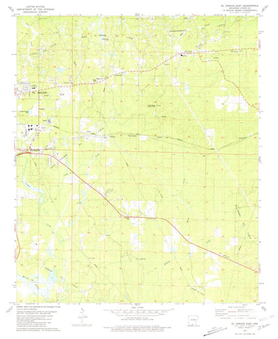 United States Geological Survey El Dorado East, AR (1981, 24000-Scale) digital map