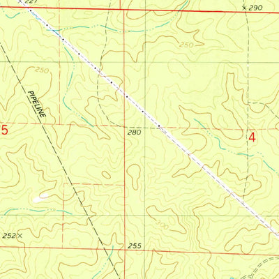 United States Geological Survey El Dorado East, AR (1981, 24000-Scale) digital map