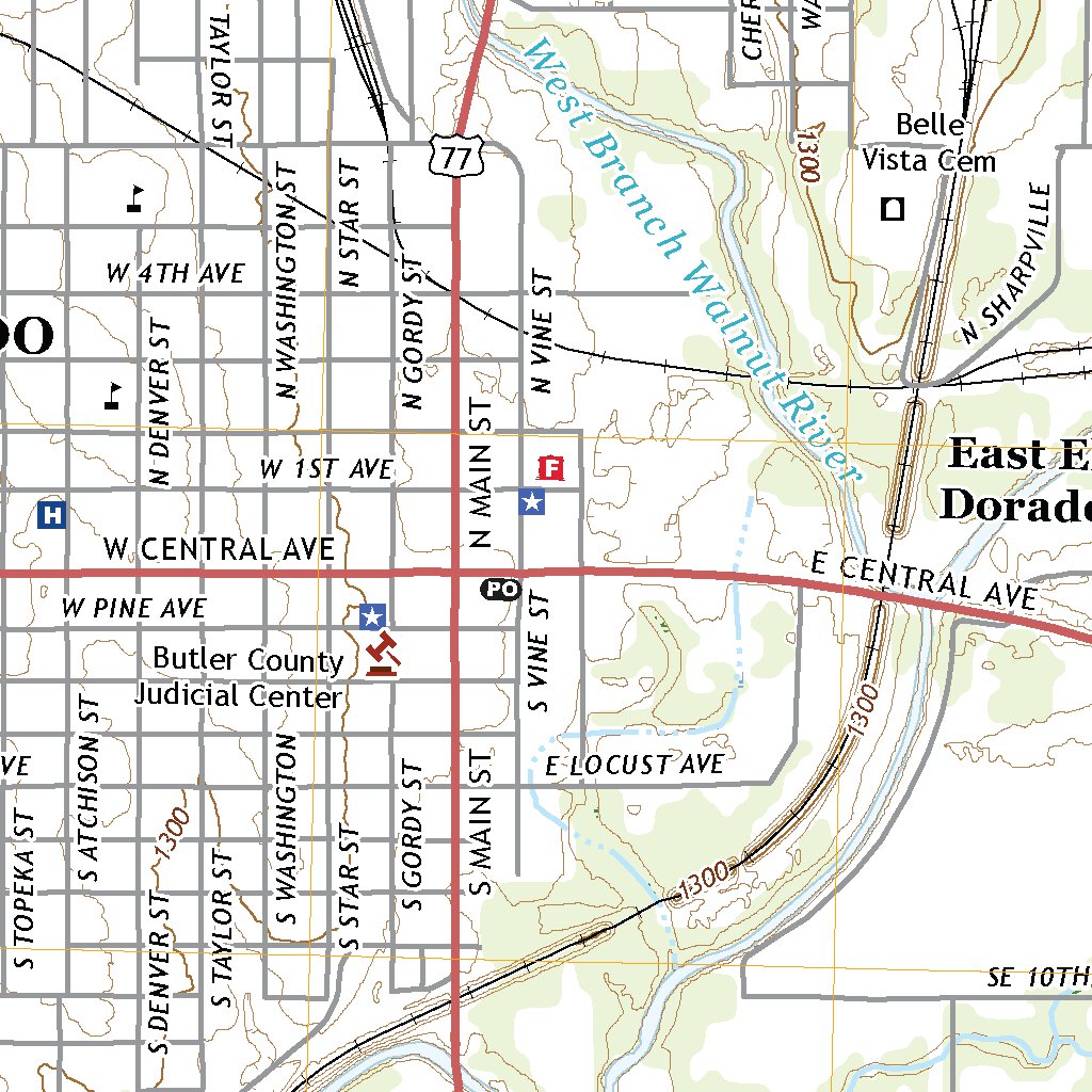 Kss Map El Dorado, KS (2022, 24000-Scale) Map by United States Geological ...