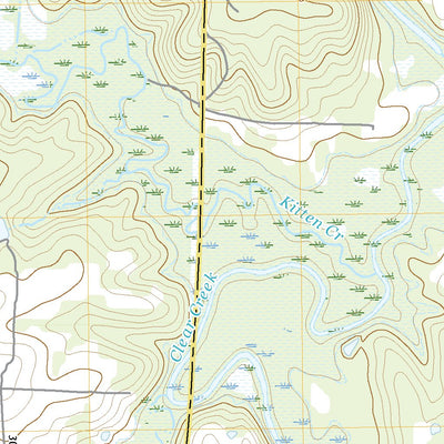 United States Geological Survey El Dorado Springs North, MO (2021, 24000-Scale) digital map