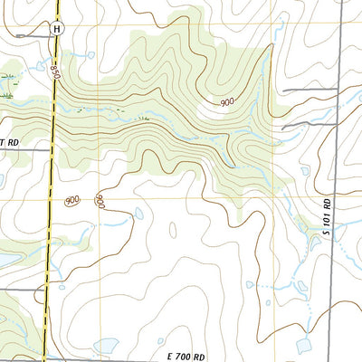 United States Geological Survey El Dorado Springs South, MO (2021, 24000-Scale) digital map