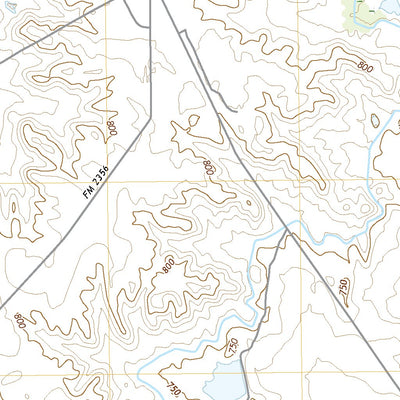 United States Geological Survey El Indio, TX (2022, 24000-Scale) digital map