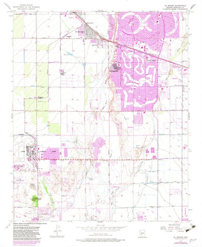 United States Geological Survey El Mirage, AZ (1957, 24000-Scale) digital map