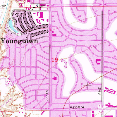 United States Geological Survey El Mirage, AZ (1957, 24000-Scale) digital map